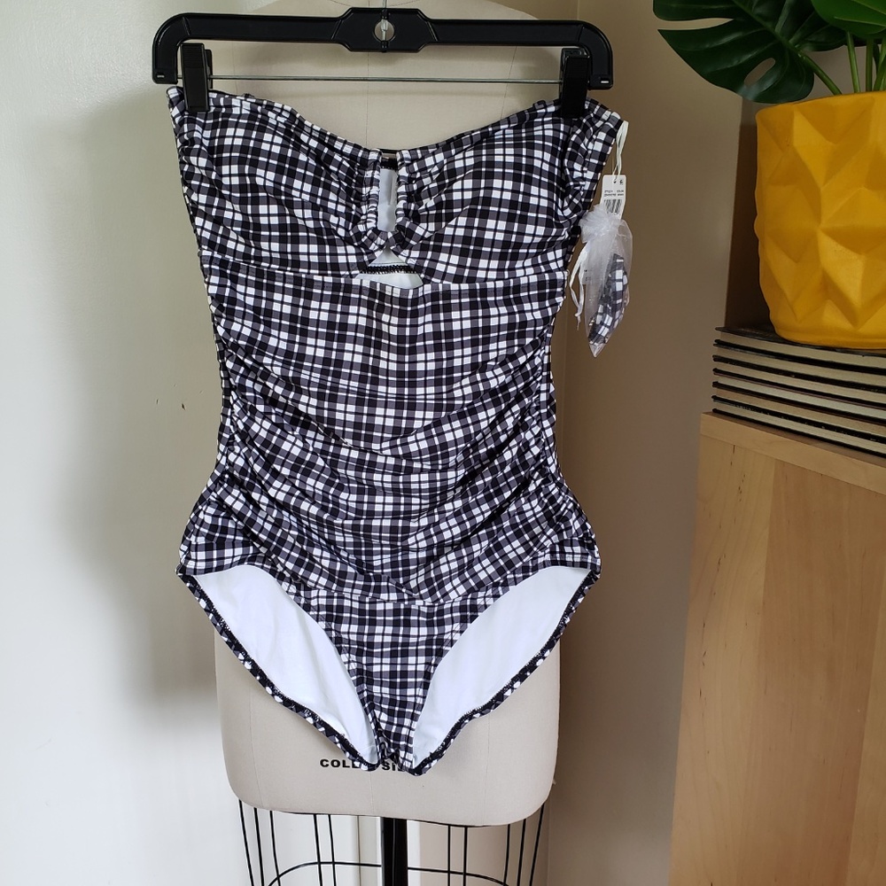 Anne Cole Retro Chic Swimsuit Size 12 NEW!